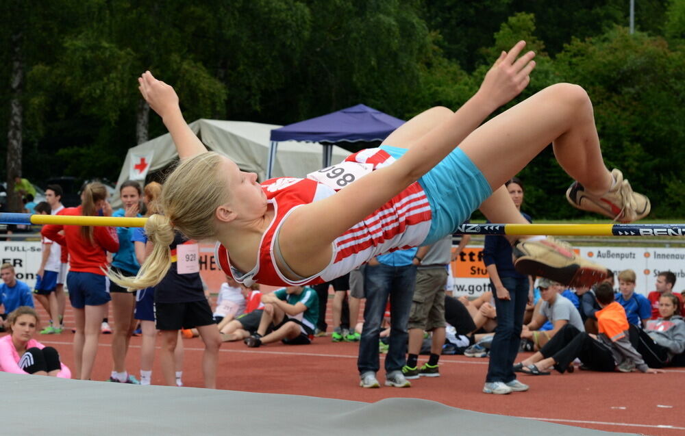 Jugend trainiert für Olympia Kreisfinale 2. Juli 2014 Pliezhausen