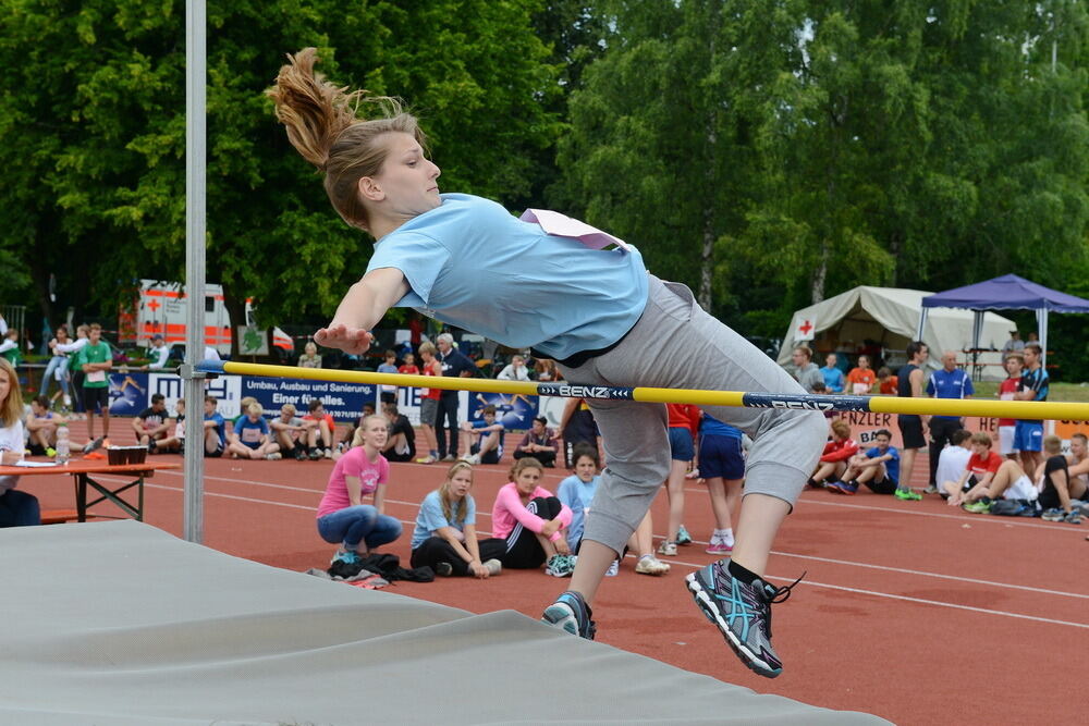 Jugend trainiert für Olympia Kreisfinale 2. Juli 2014 Pliezhausen