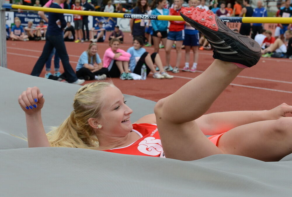 Jugend trainiert für Olympia Kreisfinale 2. Juli 2014 Pliezhausen