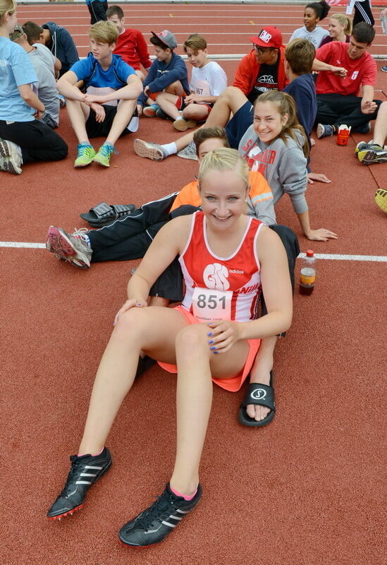 Jugend trainiert für Olympia Kreisfinale 2. Juli 2014 Pliezhausen