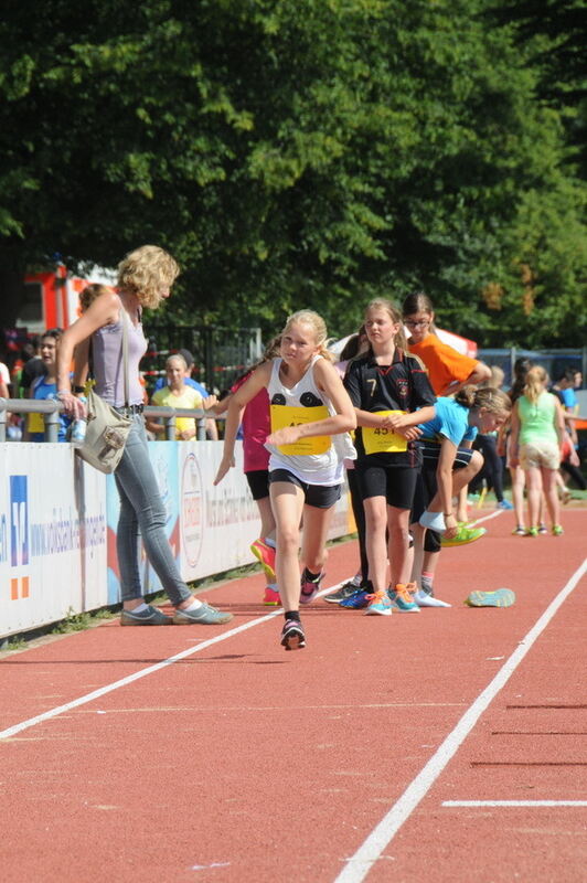 Jugend trainiert für Olympia Kreisfinale Juli 2014 Pliezhausen