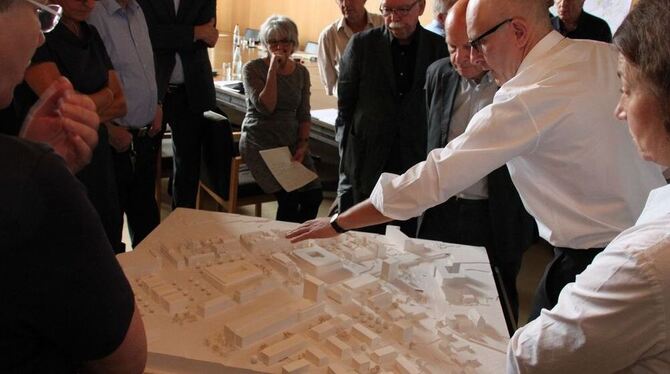Die Stadt profitiert nach den Worten von OB Barbara Bosch von allen Vorschlägen der Architektenbüros im Rahmen eines "Empfehlung