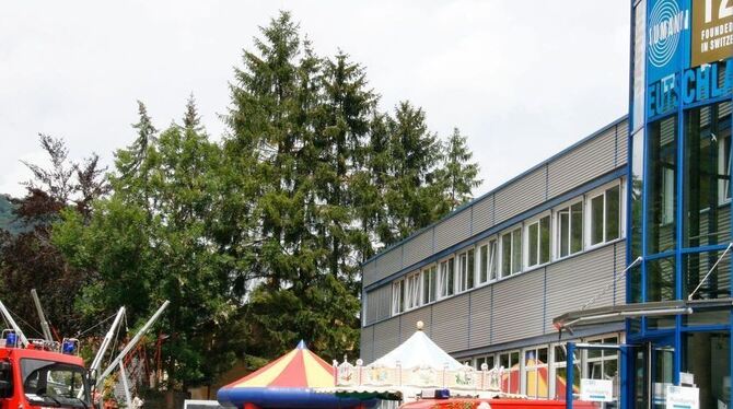 Mehr Besucher als erwartet feierten mit der Baumann GmbH in Lichtenstein ihr fünfzigjähriges Bestehen.FOTO: LEIPPERT