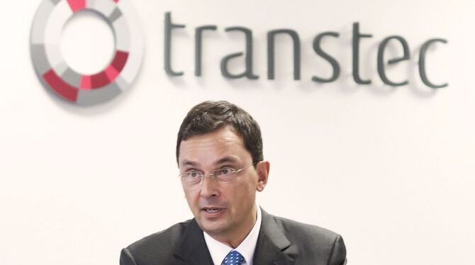 Transtec-Chef Hans-Jürgen Bahde sieht das Unternehmen, nach dem die Hausaufgaben gemacht sind, wieder in der Erfolgsspur.  FOTO: