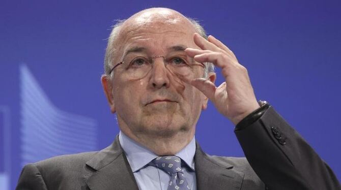 EU-Wettbewerbskommissar Joaquín Almunia übte harsche Kritik an den Geschäftspraktiken des Pharmakonzerns Servier. Foto: Olivi