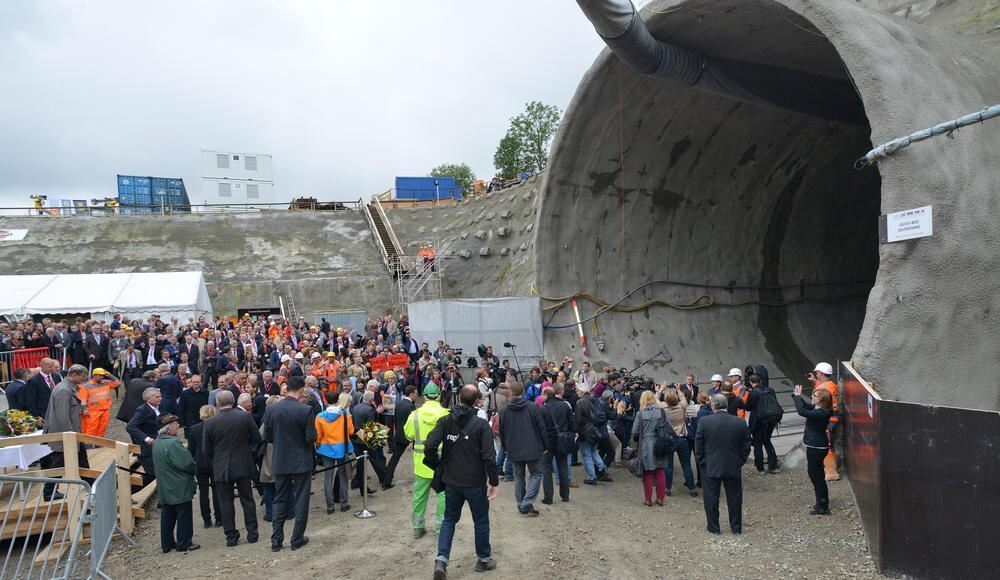 Stuttgart 21 Startschuss für Bau des Fildertunnels