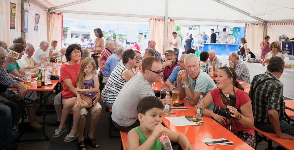 Dorffest Jettenburg Wir, die Härten 2014