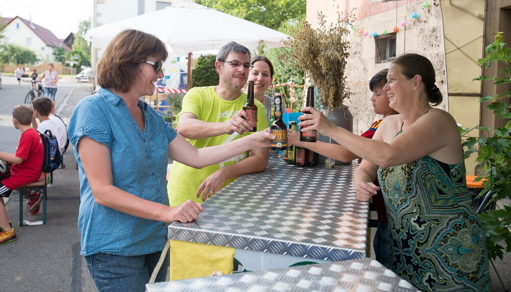 Dorffest Jettenburg Wir, die Härten 2014