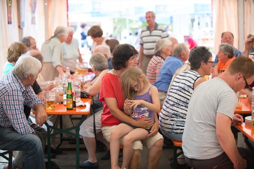Dorffest Jettenburg Wir, die Härten 2014