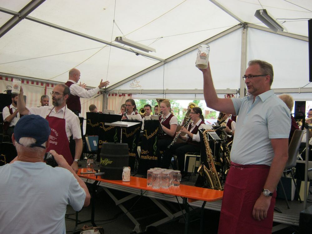 Dorffest Jettenburg Wir, die Härten 2014