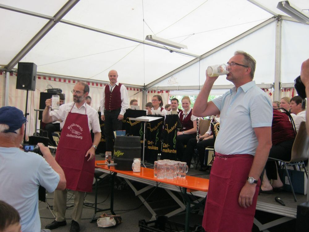 Dorffest Jettenburg Wir, die Härten 2014