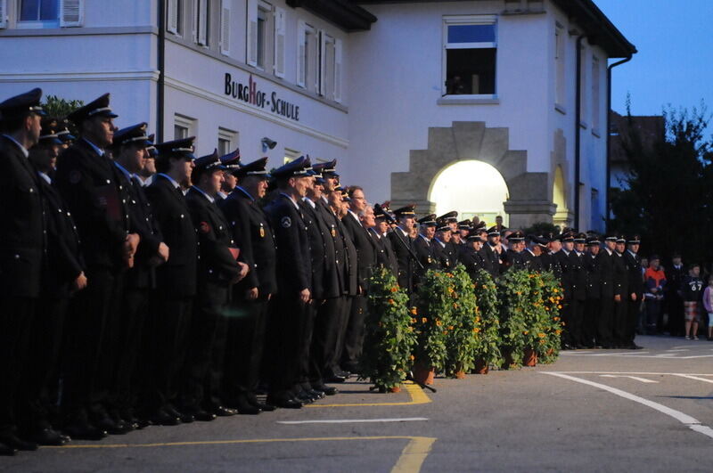 Kreisbrandmeisters Karl Hermann verabschiedet