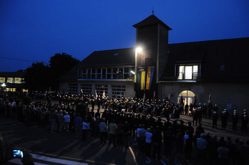 Kreisbrandmeisters Karl Hermann verabschiedet