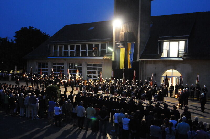 Kreisbrandmeisters Karl Hermann verabschiedet