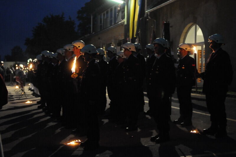 Kreisbrandmeisters Karl Hermann verabschiedet