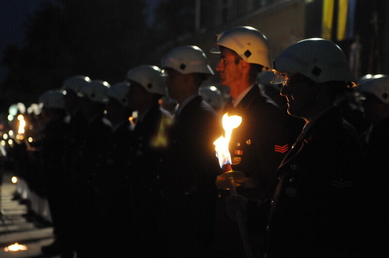 Kreisbrandmeisters Karl Hermann verabschiedet