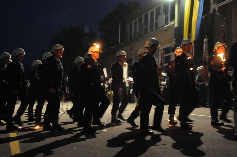 Kreisbrandmeisters Karl Hermann verabschiedet