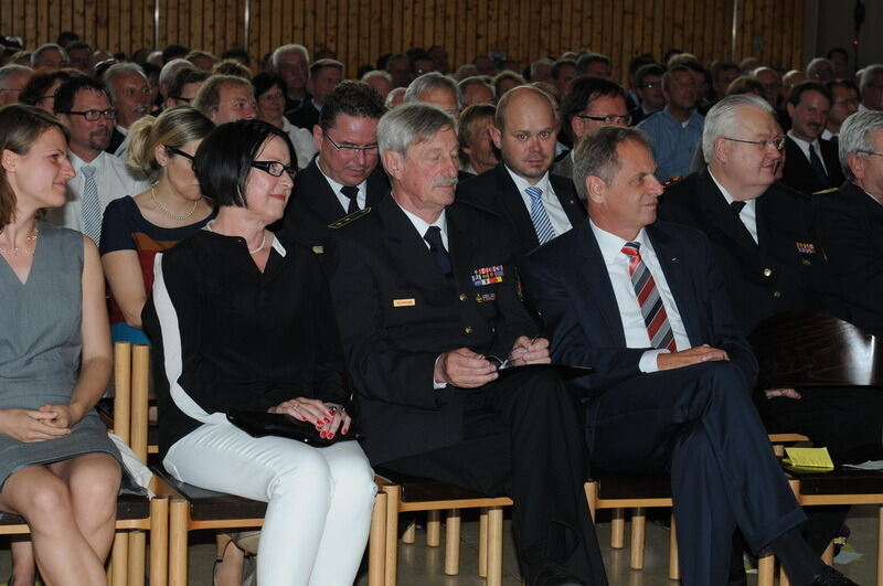 Kreisbrandmeisters Karl Hermann verabschiedet