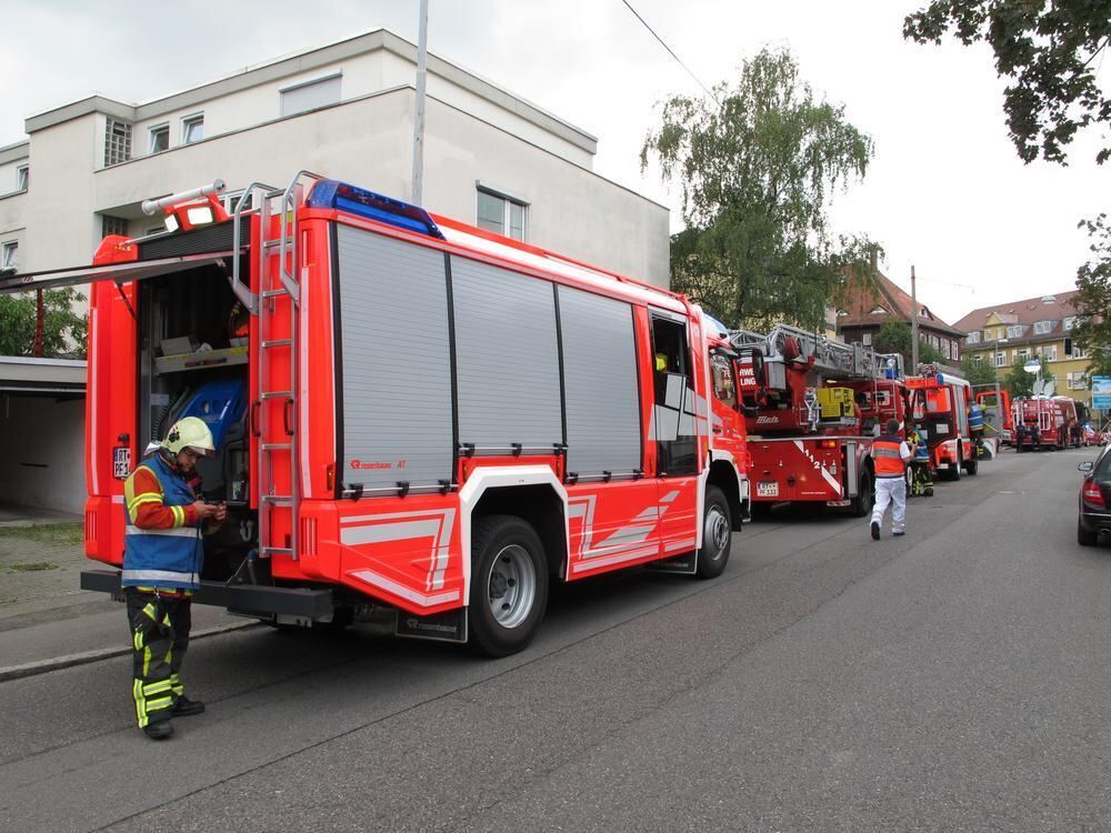 Brandalarm Altenheim Ringelbachstraße Reutlingen