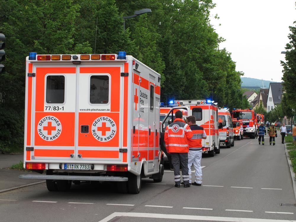 Brandalarm Altenheim Ringelbachstraße Reutlingen