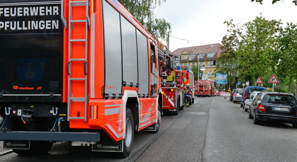 Brandalarm Altenheim Ringelbachstraße Reutlingen