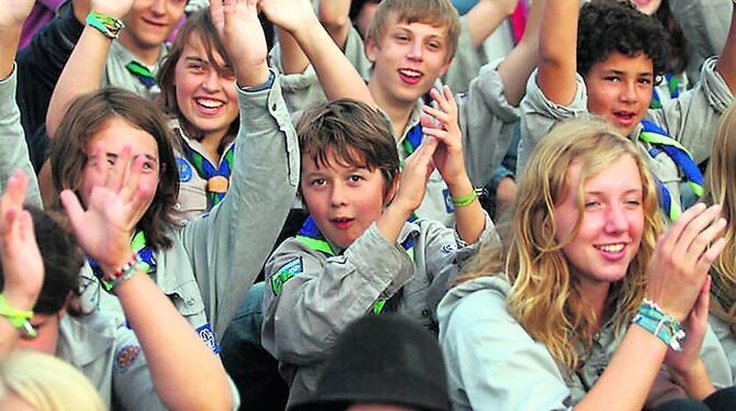 Rund 4 300 Pfadfinder und 600 Betreuer kommen zum Bundeslager des Verbands Christlicher Pfadfinderinnen und Pfadfinder von 6. Au Rund 4 300 Pfadfinder und 600 Betreuer kommen zum Bundeslager des Verbands Christlicher Pfadfinderinnen und Pfadfinder von 6. Au