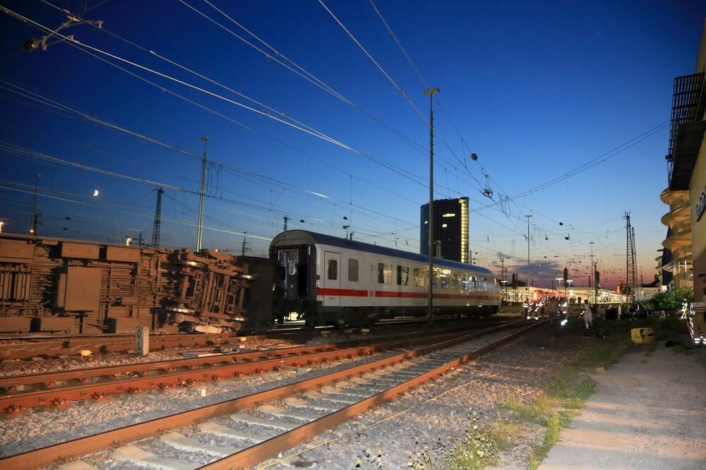 Zugunglück Mannheim August 2014