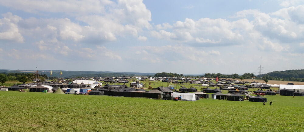 Bundeslager der Pfadfinder auf dem Schachen Buttenhausen