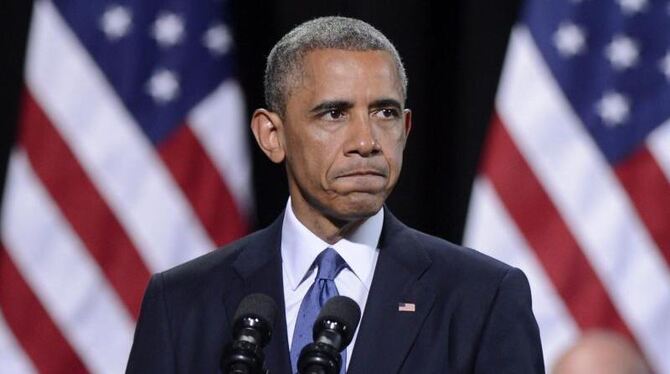 Obama hat lange gezögert. Doch nun hat der US-Präsident Angriffe der Luftwaffe autorisiert und Hilfsflüge angeordnet. Foto: S