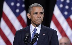Obama hat lange gezögert. Doch nun hat der US-Präsident Angriffe der Luftwaffe autorisiert und Hilfsflüge angeordnet. Foto: S