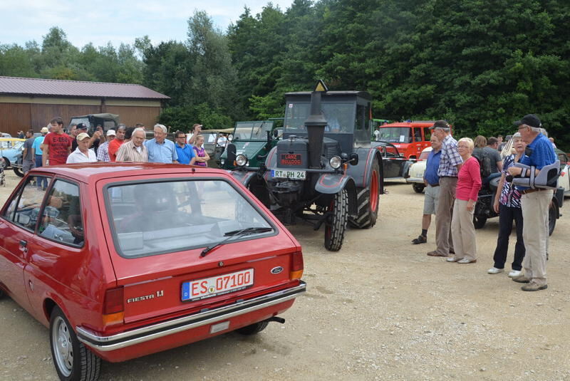 Oldtimertreffen Grafenberg August 2014
