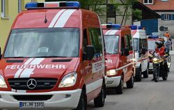 Dreh- und Angelpunkt der präventiven Räumung war Hundersingen bei Münsingen, wo Einsatzkräfte und Fahrzeuge koordiniert wurden.