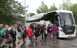 Die Stimmung in den Notfallquartieren war bestens. Nach dem Frühstück konnten die Pfadfinder gestern ins Lager zurückkehren.