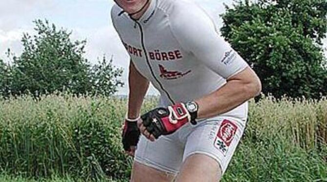 Hat seine Titel als deutscher Meister erfolgreich verteidigt: Albrecht Bauer  GEA-FOTO: IST