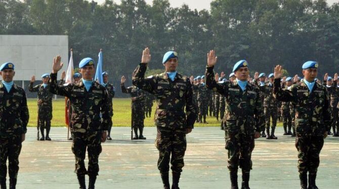 Auch 44 Soldaten der Fidschi-Inseln soll die Miliz gefangen genommen haben. Foto: Rmed Forces of the Philippines Auch 44 Soldaten der Fidschi-Inseln soll die Miliz gefangen genommen haben. Foto: Rmed Forces of the Philippines