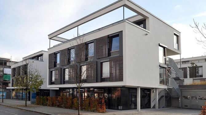 Seit dem Jahr 2012 in Betrieb: das neue RAH-Altenpflegeheim am Georgenberg. GEA-ARCHIVFOTO