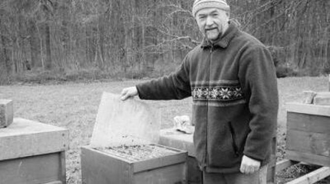 Verluste durch Varroa-Milben in den Bienenvölkern müssen nicht sein, meint Bienenforscher Gerhard Liebig. GEA-FOTO: JSG