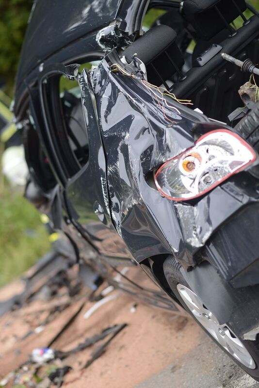 Horror-Unfall auf der B313 bei Trochtelfingen