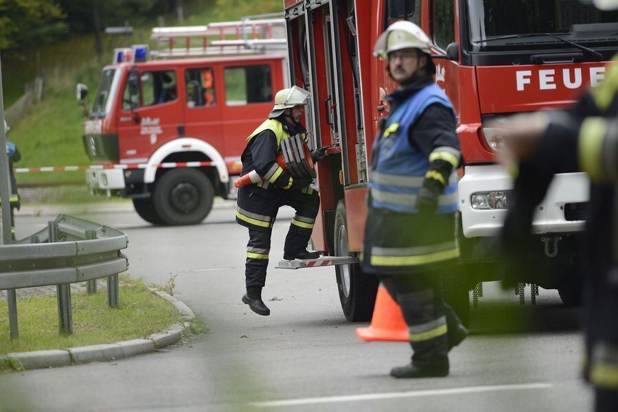 Horror-Unfall auf der B313 bei Trochtelfingen