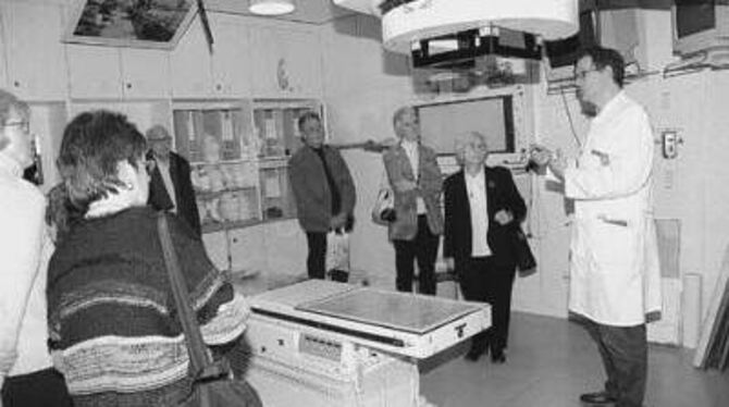 Angst vor der Hightech-Medizin? Dr. Claus Belka erklärt die intensitätsmodulierte Radiotherapie. Foto: msc