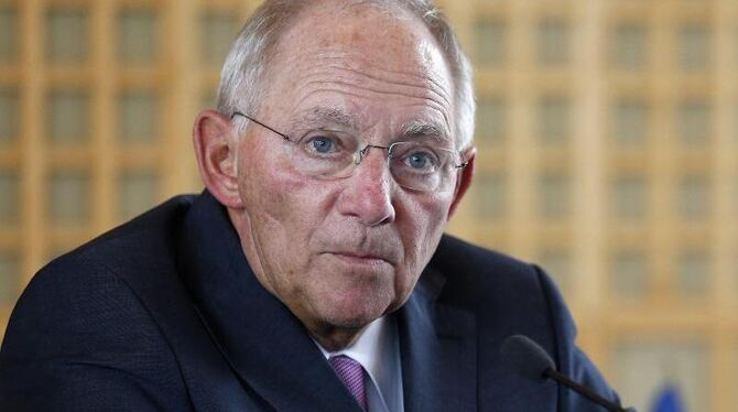 Bundesfinanzminister Wolfgang Schäuble. Foto: Yoan Valat