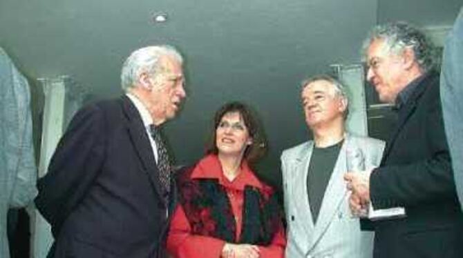 »So viele interessante Leute auf so engem Raum wie in Tübingen, das gibt's nicht wieder«: Walter Jens im Gesprä