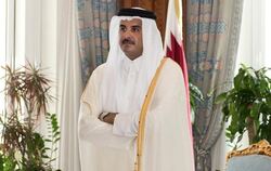 Der Emir von Katar, Scheich Tamim Bin Hamad al-Thani, besucht Deutschland. Foto: Bernd von Jutrczenka/Archiv