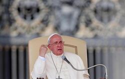 Papst Franziskus während der Generalaudienz. Foto: Alessandro Di Meo