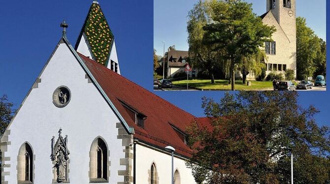 Die Gemeinden der Betzinger Mauritiuskirche (großes Foto) und der Christuskirche sind eine Einheit geworden. Der Gewöhnungsproze Die Gemeinden der Betzinger Mauritiuskirche (großes Foto) und der Christuskirche sind eine Einheit geworden. Der Gewöhnungsproze
