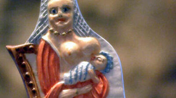 Die stillende Adelige als Springerle ist die Abformung von einem Model aus dem 17. Jahrhundert.
FOTO: TRINKHAUS