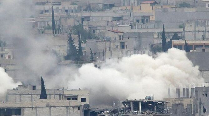 Die IS-Miliz hatte Anfang September ihren Vormarsch auf die Kurdenenklave Kobane begonnen. Foto: Tolga Bozoglu