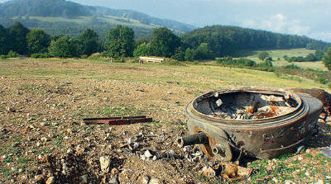 Die Bundeswehr soll auf dem Truppenübungsplatz nur noch oberflächlich räumen. Weitere Testfelderkundungen sind gestoppt. 
GEA-ARCHIVFOTO: FINK