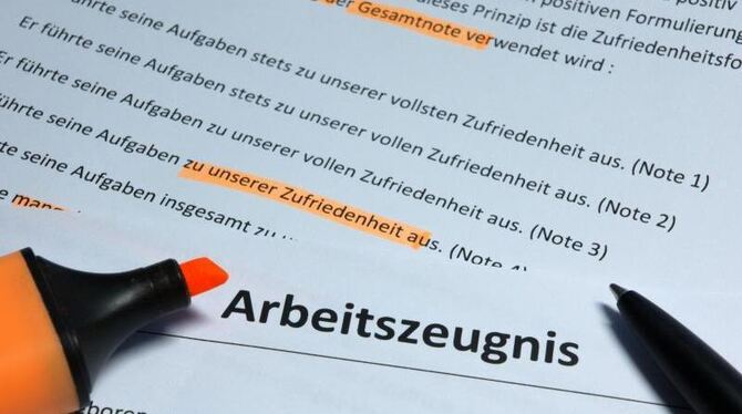 Das Bundesarbeitsgericht befasst sich heute mit der Beurteilung in Arbeitszeugnissen. Foto: Jens Büttner