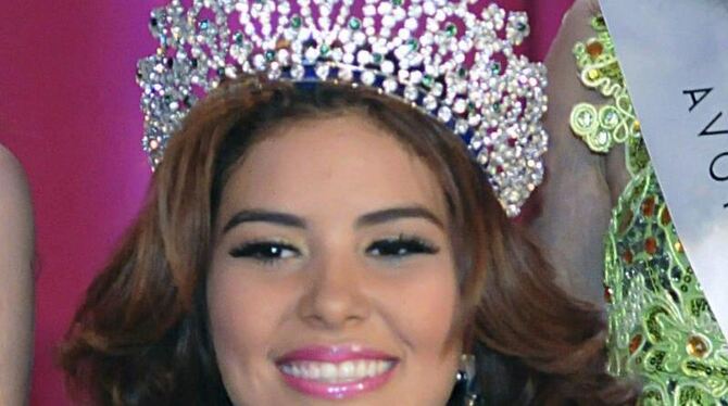 María José Alvarado sollte diese Woche zur Vorentscheidung des Schönheitswettbewerbs nach London reisen. Foto: str María José Alvarado sollte diese Woche zur Vorentscheidung des Schönheitswettbewerbs nach London reisen. Foto: str